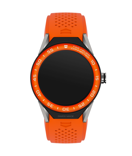 TAG Heuer Carrera Connected Modular 45 Titanium / Orange Aluminum / Orange Rubber SBF8A8016.11FT6081