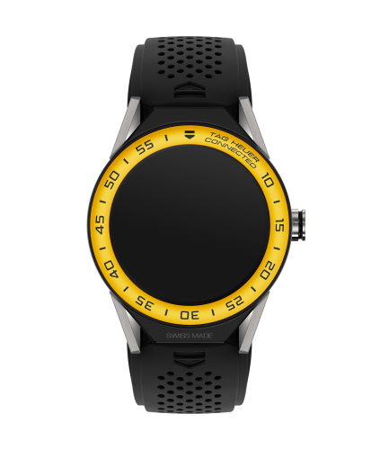 TAG Heuer Carrera Connected Modular 45 Titanium / Yellow Aluminum / Black Rubber SBF8A8017.11FT6076