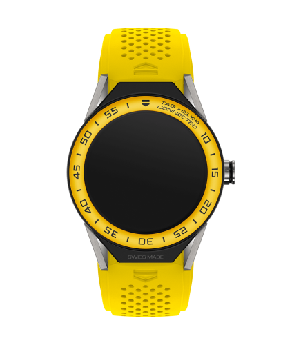 TAG Heuer Carrera Connected Modular 45 Titanium / Yellow Aluminum / Yellow Rubber SBF8A8017.11FT6082