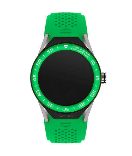 TAG Heuer Carrera Connected Modular 45 Titanium / Green Aluminum / Green Rubber SBF8A8018.11FT6083