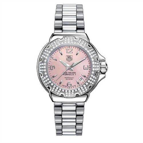 TAG Heuer Formula 1 Quartz 37 Stainless Steel / Diamond / MOP / Bracelet WAC1216.BA0852