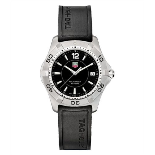 TAG Heuer Aquaracer 300M Quartz 38.4 Stainless Steel / Black / Rubber WAF1110.FT8009