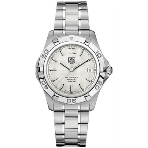 TAG Heuer Aquaracer 300M Calibre 5 38.4 Stainless Steel / Silver / Bracelet WAF2111.BA0806