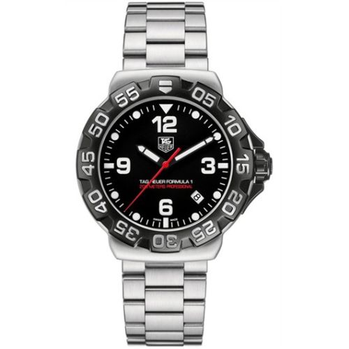 TAG Heuer Formula 1 Quartz 41 Stainless Steel / Black / Bracelet WAH1110.BA0858