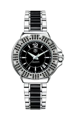 TAG Heuer Formula 1 Quartz 37 Stainless Steel / Ruby / Black / Bracelet WAH1216.BA0859
