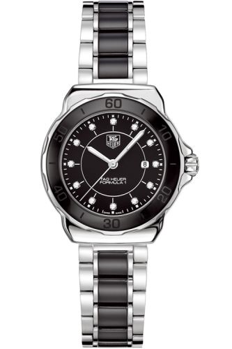 TAG Heuer Formula 1 32 Stainless Steel / Black - Diamond / Bracelet WAH1314.BA0867