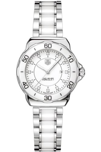 TAG Heuer Formula 1 32 Stainless Steel / White - Diamond / Bracelet WAH1315.BA0868