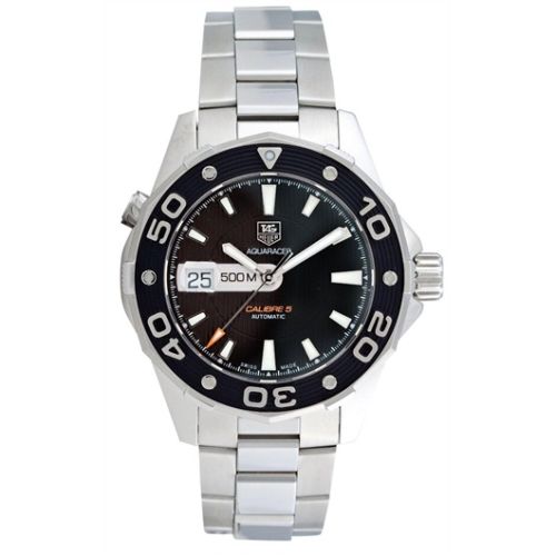 TAG Heuer Aquaracer 500M Calibre 5 43 Stainless Steel / Black / Bracelet WAJ2114.BA0871
