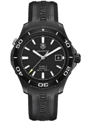 TAG Heuer Aquaracer 500M Calibre 5 41 Titanium PVD / Black / Rubber WAK2180.FT6027