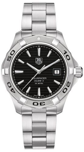 TAG Heuer Aquaracer 300M Calibre 5 41 Stainless Steel / Black / Bracelet WAP2010.BA0830