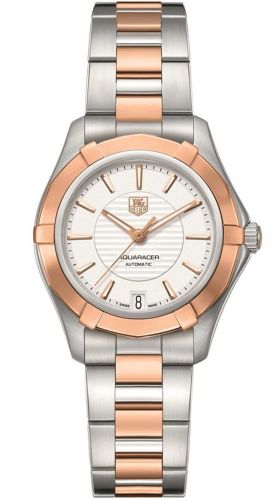 TAG Heuer Aquaracer 200M Calibre 5 34 Stainless Steel / Rose Gold / Silver / Bracelet WAP2350.BD0838