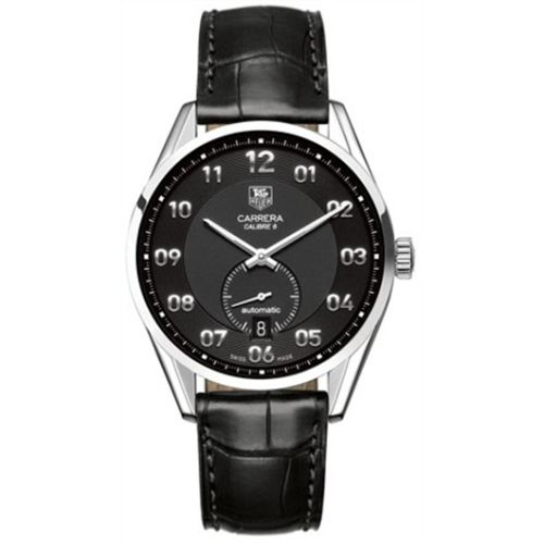TAG Heuer Carrera Calibre 6 39 Stainless Steel / Black / Alligator WAR2110.FC6180