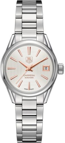 TAG Heuer Carrera Calibre 9 28 Stainless Steel / Silver / Bracelet WAR2412.BA0770