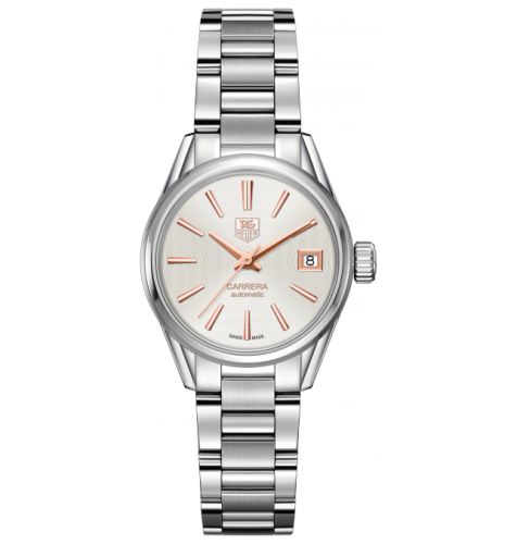 TAG Heuer Carrera Calibre 9 28 Stainless Steel / Silver / Bracelet WAR2412.BA0776