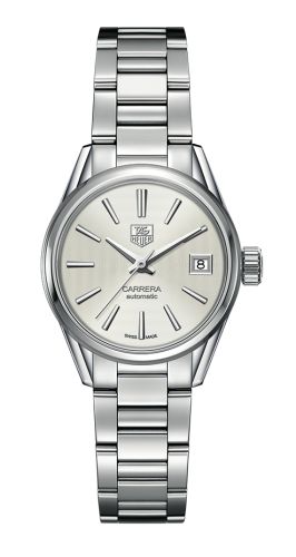 TAG Heuer Carrera Calibre 9 28 Stainless Steel / Silver / Bracelet WAR2416.BA0770