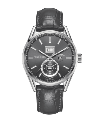 TAG Heuer Carrera Calibre 8 41 Stainless Steel / Grey / Alligator WAR5012.FC6326