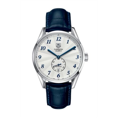 TAG Heuer Carrera Calibre 6 39 Heritage Stainless Steel / Silver / Alligator WAS2111.FC6293