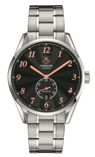 TAG Heuer Carrera Calibre 6 39 Heritage Stainless Steel / Black / Bracelet WAS2114.BA0732
