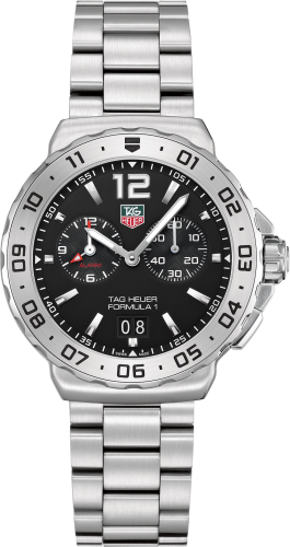 TAG Heuer Formula 1 Quartz Alarm 42 Stainless Steel / Black / Bracelet WAU111A.BA0858