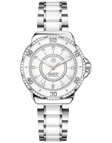 TAG Heuer Formula 1 Calibre 5 37 Stainless Steel / Diamond / White - Diamond / Bracelet WAU2213.BA0861