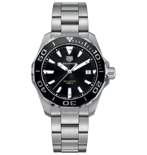 TAG Heuer Aquaracer 300M Quartz 40.5 Stainless Steel / Black / Steel WAY111A.BA0928
