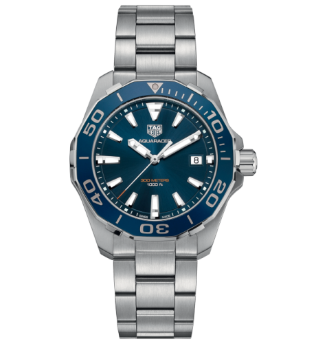 TAG Heuer Aquaracer 300M Quartz 40.5 Stainless Steel / Blue / Steel WAY111C.BA0928