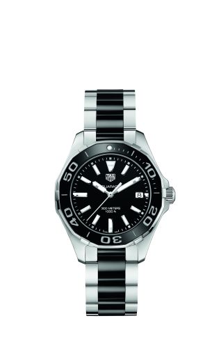 TAG Heuer Aquaracer 300M Quartz 35 Stainless Steel / Black / Bracelet WAY131A.BA0913
