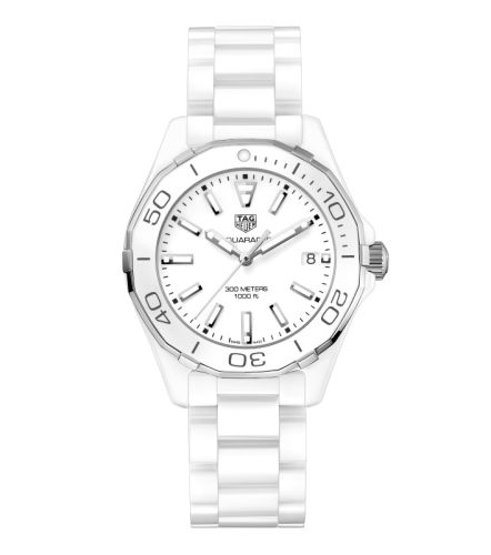 TAG Heuer Aquaracer 300M 35 Ceramic / White / Bracelet WAY1391.BH0717