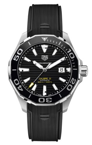 TAG Heuer Aquaracer 300M Calibre 5 43 Stainless Steel / Black / Rubber WAY201A.FT6069