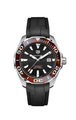 TAG Heuer Aquaracer 300M Calibre 5 43 Tortoise Brown WAY201N.FT6177