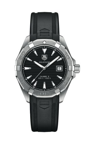 TAG Heuer Aquaracer 300M Calibre 5 40.5 Stainless Steel / Black / Rubber WAY2110.FT8021