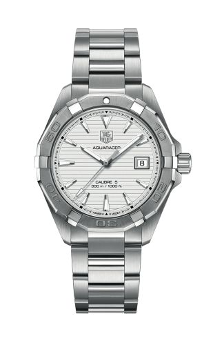 TAG Heuer Aquaracer 300M Calibre 5 40.5 Stainless Steel / Silver / Bracelet WAY2111.BA0910
