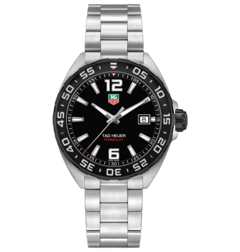 TAG Heuer Formula 1 Quartz 41 Stainless Steel / Black / Bracelet WAZ1110.BA0875