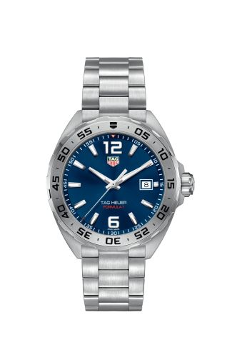 TAG Heuer Formula 1 Quartz 41 Stainless Steel / Blue / Bracelet WAZ1118.BA0875