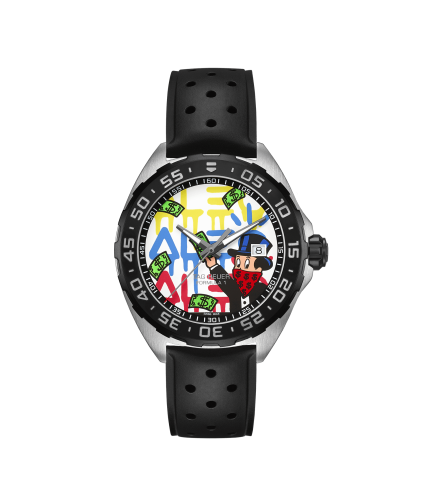 TAG Heuer Formula 1 Quartz 41 Stainless Steel / Alec Monopoly / Rubber WAZ1119.FT8023