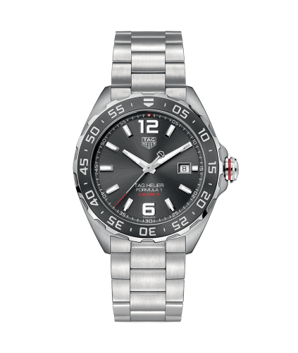 TAG Heuer Formula 1 Calibre 5 43 Stainless Steel / Grey / Bracelet WAZ2011.BA0842