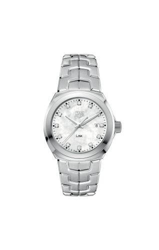 TAG Heuer Link Quartz 32mm Stainless Steel / MOP - Diamond WBC1312.BA0600