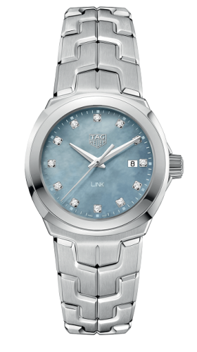 TAG Heuer Link Quartz 32mm Stainless Steel / Blue MOP WBC1313.BA0600