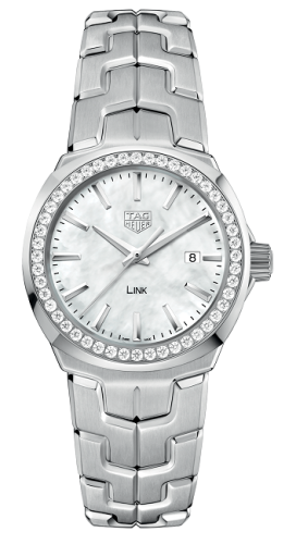 TAG Heuer Link Quartz 32mm Stainless Steel / Diamond / MOP WBC1314.BA0600
