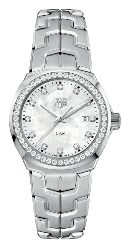 TAG Heuer Link Quartz 32mm Stainless Steel - diamond / MOP - Diamond WBC1316.BA0600