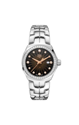 TAG Heuer Link Quartz 32mm Stainless Steel / Diamond / Black WBC131G.BA0649