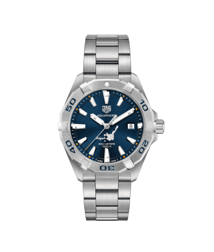 TAG Heuer Aquaracer Quartz 300M 41 Stainless Steel / Blue / Bracelet / Ishigakijima WBD1116.BA0928