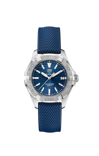TAG Heuer Aquaracer 300M Quartz 35 Stainless Steel / Blue / Rubber WBD131D.FT6170