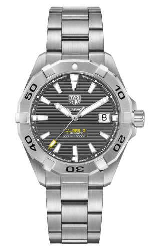 TAG Heuer Aquaracer 300M Calibre 5 Automatic 41 Stainless Steel / Grey / Bracelet WBD2113.BA0928