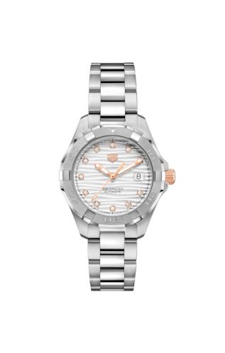 TAG Heuer Aquaracer 300M Calibre 9 Automatic 32 Stainless Steel / Silver - Diamond WBD2320.BA0740
