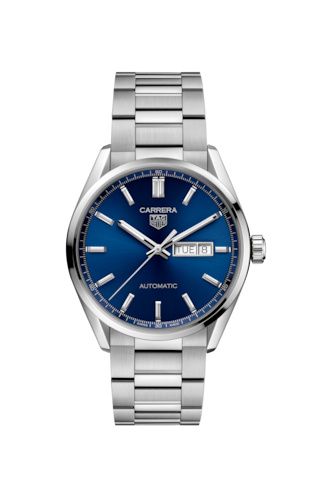 TAG Heuer Carrera Automatic Stainless Steel / Blue / Bracelet WBN2012.BA0640