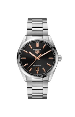 TAG Heuer Carrera Automatic Stainless Steel / Black / Bracelet WBN2113.BA0639