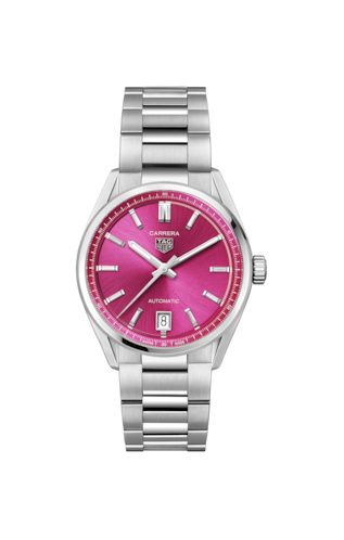 TAG Heuer Carrera Date 36 Stainless Steel / Pink WBN2313.BA0001