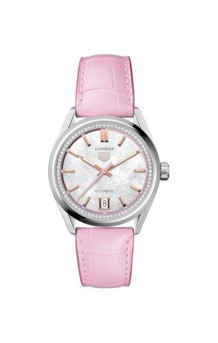 TAG Heuer Carrera Date 36 Stainless Steel / MOP - Diamond WBN2315.FC8331