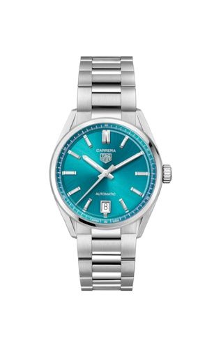 TAG Heuer Carrera Date 36 Stainless Steel / Turquoise WBN2316.BA0001